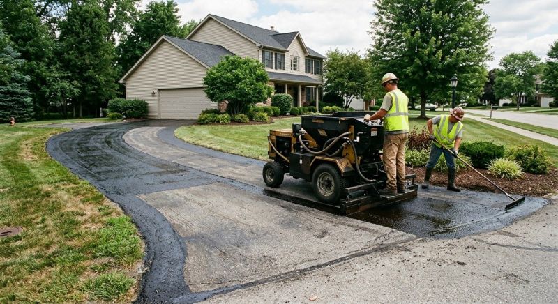 Asphalt Slurry Sealing in Tampa, FL