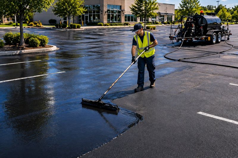 Church Parking Lot Sealcoating in Fort Collins, CO