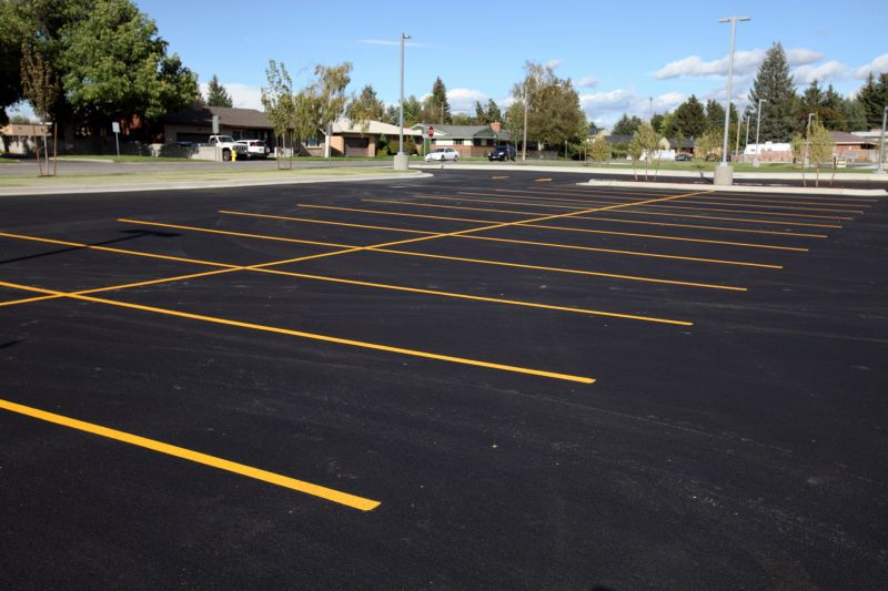 Commercial Asphalt Painting in Suwanee, GA