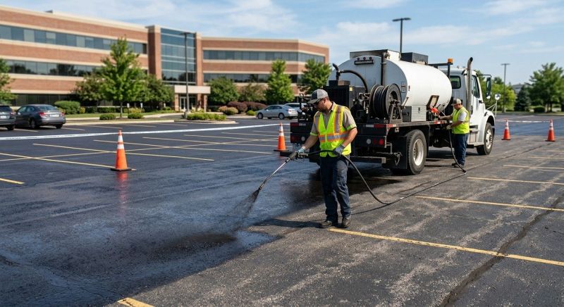 Commercial Pavement Sealing in Denver, CO