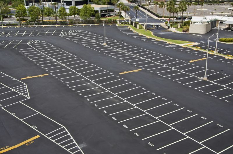 Parking Lot Striping in Suwanee, GA