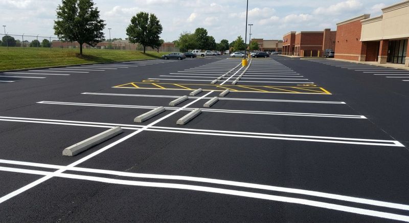 Parking Lot Striping in Roswell, GA
