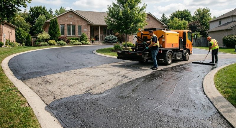 Asphalt Slurry Sealing in Grand Rapids, MI